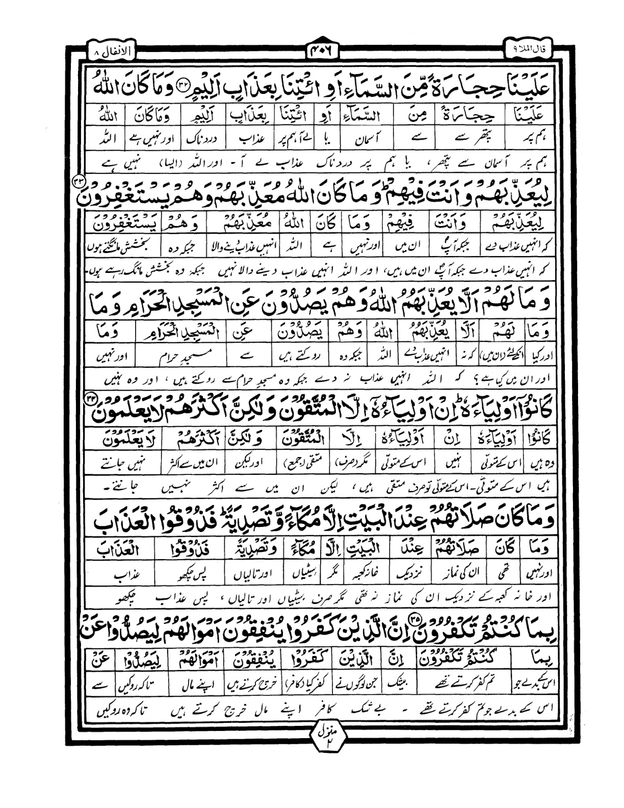Quran Urdu Parah 9 Page 39